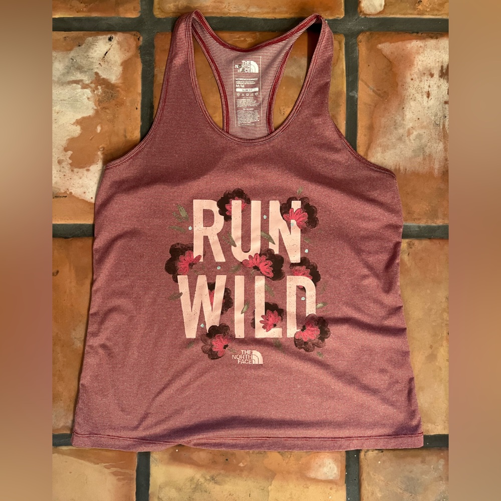 The Northface Run Wild tank. Size:medium